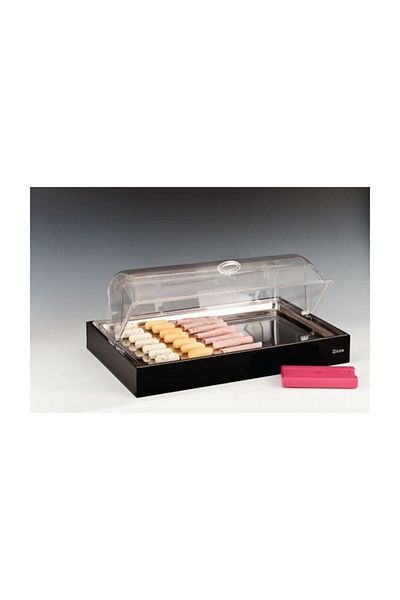 Zicco Large Display Sweet Cake Cooler Rolltop with Lid