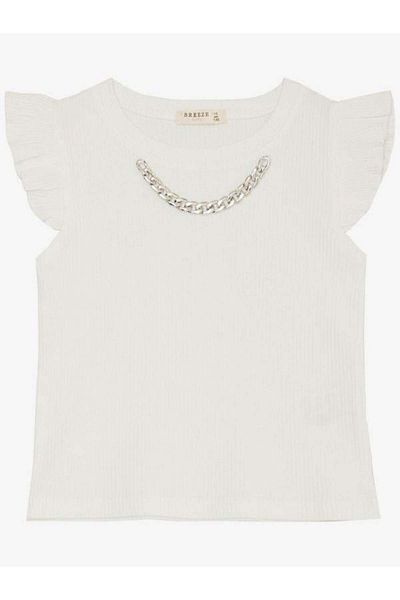 Breeze Girl's Frilly Chain Camisole T-shirt