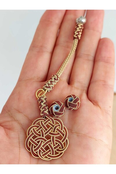 Yasamtohumu Bakarni ručno izrađeni Kazaz kićak i set od 2 habela (52012)