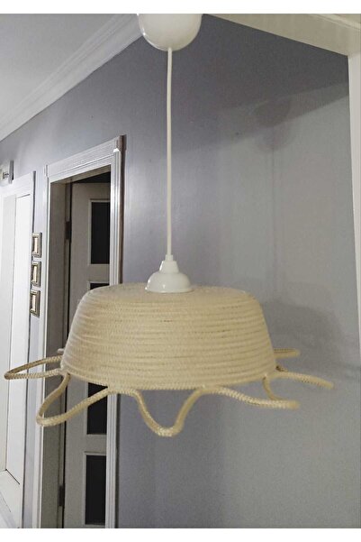 Pınar Gündoğdu Collection hasır avize lamba bohem tarz mutfak antre salon avi...