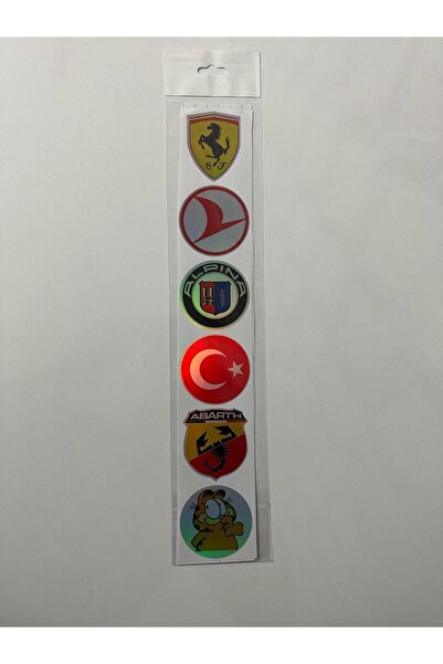 Etiket Oto Aksesuar HOLOGRAMLI ETİKET ARABA ÖNCAM YAZILARI HOLOGRAMLI YENİ (BÜYÜK)