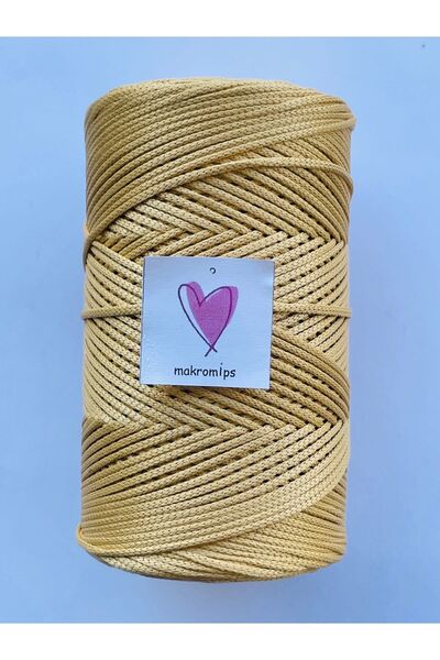 Makromİps ΠΡΕΜΙΟΝ ΠΟΛΥΕΣΤΕΡΙΚΟ ΣΥΡΤΑΡΙ ΜΑΚΡΑΜΕ 1ο ΠΟΙΟΤΗΤΑ (3 mm 250 gr x 4 ΤΕΜΑΧΙΑ) ΤΣΑΝΤΑ SUPLA HOBİ ΠΛΕΚΤΗ ΜΑΛΑΚΗ