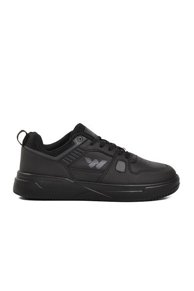 WALKWAY Ανδρικό Sneaker - Ulm Μαύρο-Μαύρο Lace-Up