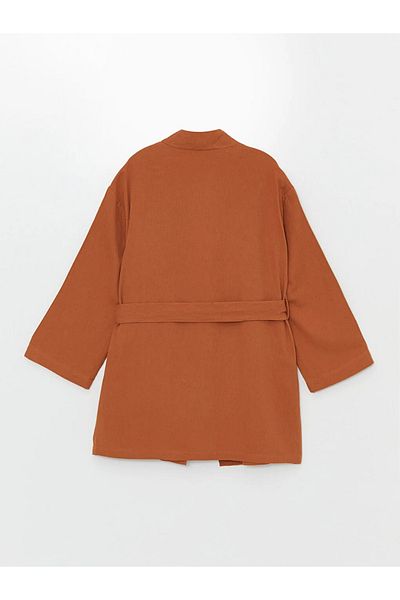 LC Waikiki LCW Modest - Γυναικείο κιμονό με γιακά σάλι, μακρυμάνικο