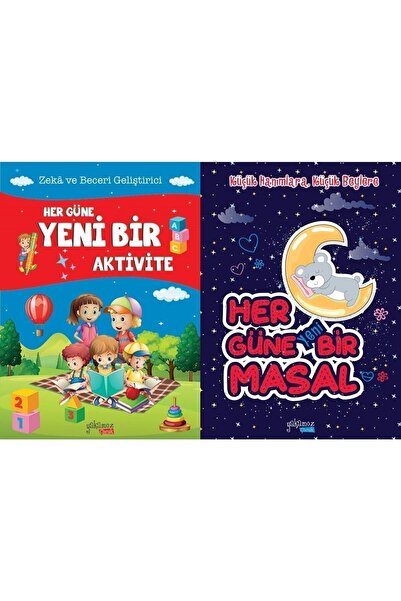 Yakamoz Yayınları Her Güne Yeni Bir Masal Ve Aktivite 2 Kitap