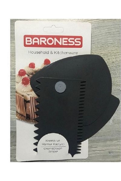 Baroness Cream and Dough Scraper Set of 3