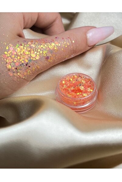 Serashine Shiny Glitter - Pink and Orange Glitter Shadow Gel