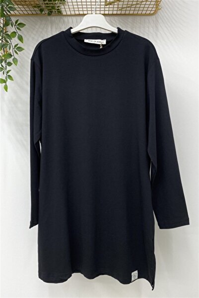 Puane Soul 30726 Long Sleeve Underwear Tunic - Black