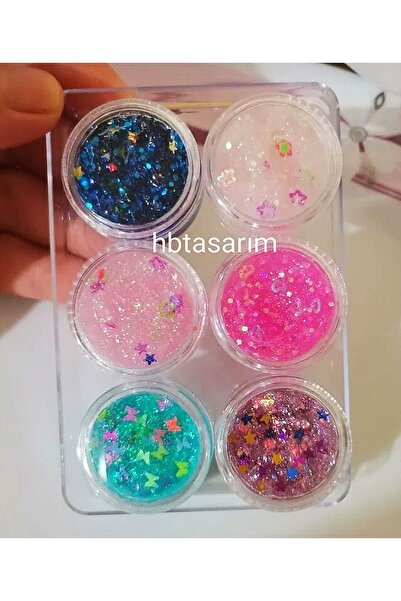 hbtasarim Krem far gliter jel yüz ve vücut simi