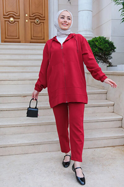 Machetta Великий розмір Жіночий комплект з капюшоном на блискавці