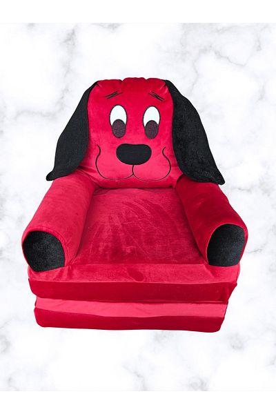 homeANDhome Portable Child-Baby Seat - Cushioned Chair and Pouf-Leggings Fabric