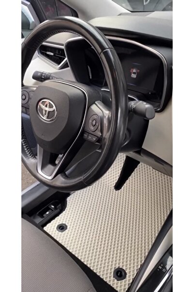 UNAL MAT Toyota Corolla 2019 2024 Uyumlu Akıllı Paspas Araca Özel Oto Paspas ...