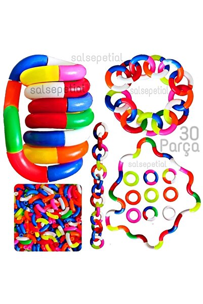 popit oyuncak Tangle Fidget 30 Parça