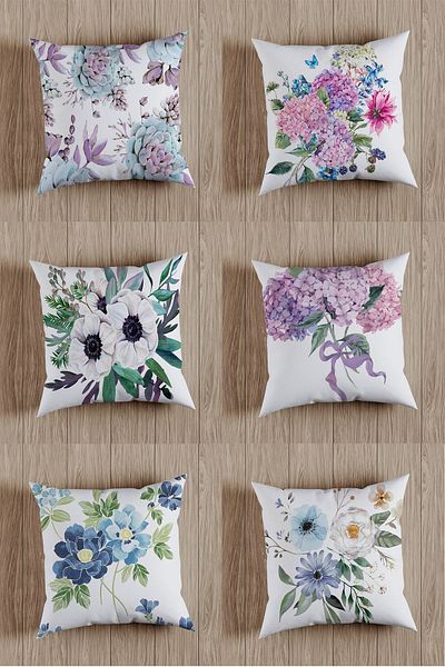 fdm desıgn Double Sided Printed Special Design Decorative Throw Pillow Cover Set of 6