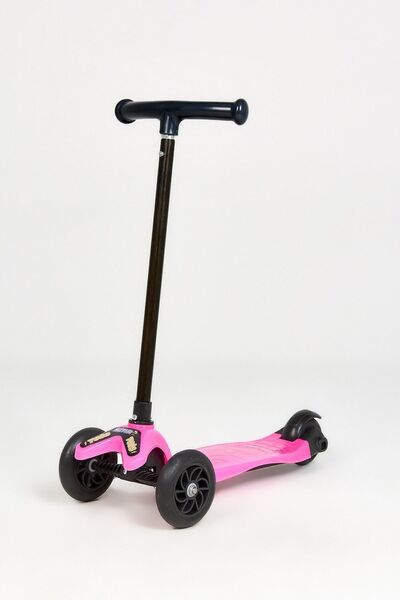 Tois Çocuk Pembe Mitur 3 Tekerlekli Yükseklik Ayarlı Scooter
