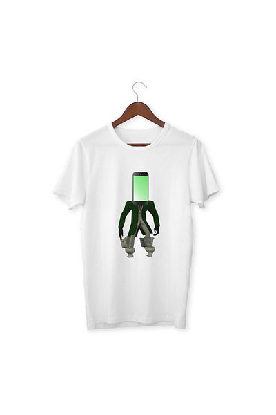 YAPO TİCARET Tricou unisex pentru copii Skibidi Toilet Titan Phone imprimat