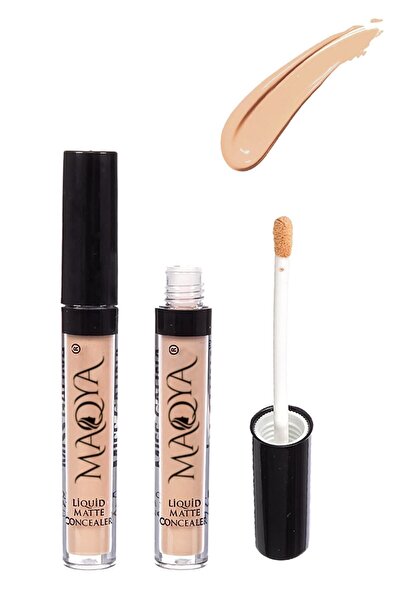 MAQYA Cosmetics Likit Mat Kapatıcı Concealer Orta Ton/(MT-1448)