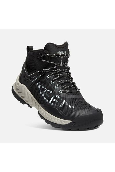 Keen 1025911 Nxis Evo Mid Wp - Women's Black/White Outdoor Boots