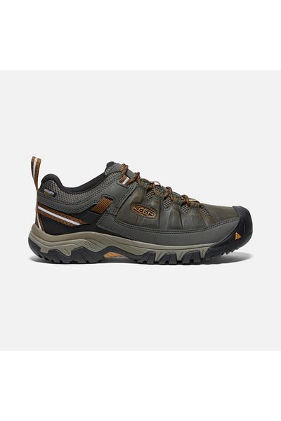 Keen Targhee 3 Wp M - Leather Men's Walking Shoes - Khaki