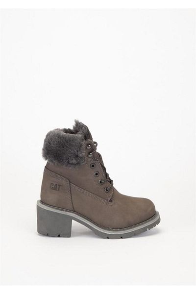 Caterpillar Γυναικείες μπότες Nikki Dark Grey Nubuck