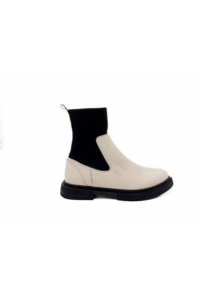 Freefoot 315122 Pearl White Γυναικείες Μπότες - Άνετο Σχέδιο