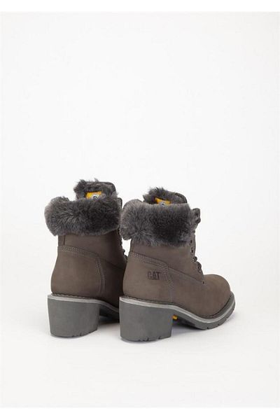 Caterpillar Γυναικείες μπότες Nikki Dark Grey Nubuck