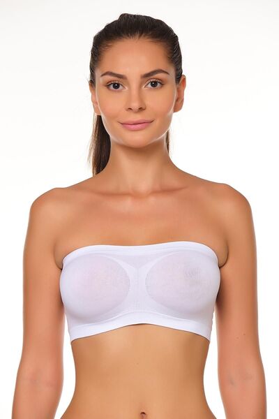 LoraDream Dikişsiz Straplez Büstiyer 4002