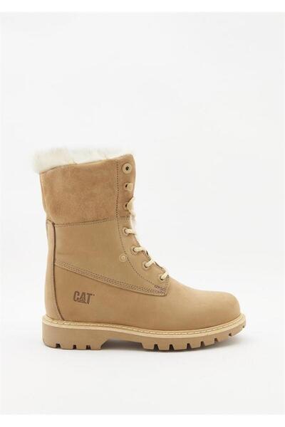 Caterpillar Utah Fur Caramel Nubuk Kadın Bot