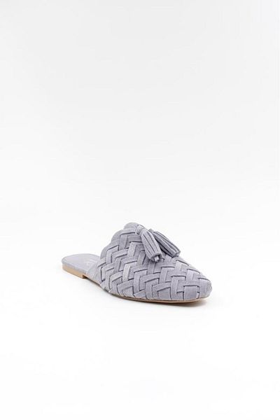 West To West 7096 Gray Women's Slippers