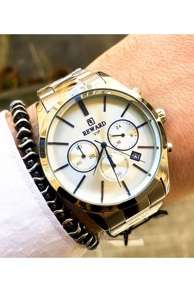 Reward Steel Men's wristwatch bracelet gift