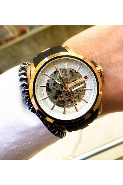 Reward Men's Wristwatch Pyz141501 - Automatic and Waterproof