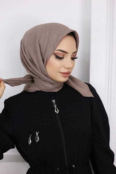 Huzurlu İpek Islamic Women's Bamboo Crush Scarf
