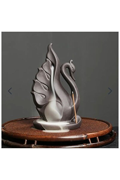 ShowArt Hediyelik Kuğu Modeli Geri Akış Tütsülük