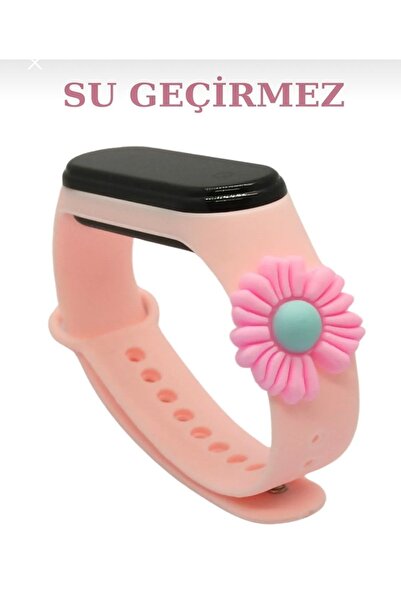 Genel Markalar dijital ledli su geçirmez çocuk saati papatya model
