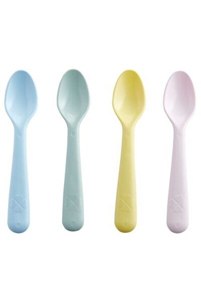 IKEA Kalas Spoon Mixed Colors 4 Pieces