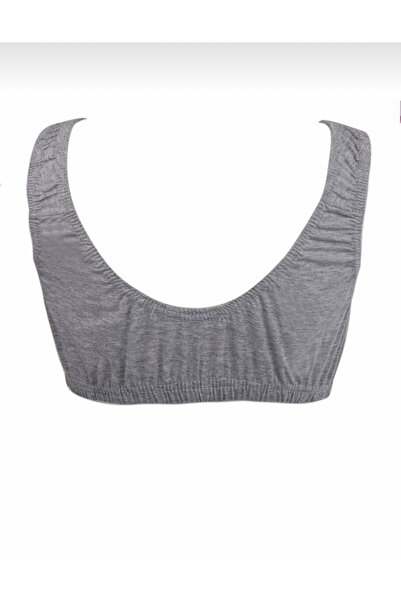 DUYAN Πακέτο 2 χτενισμένο βαμβακερό μισό σουτιέν Γκρι