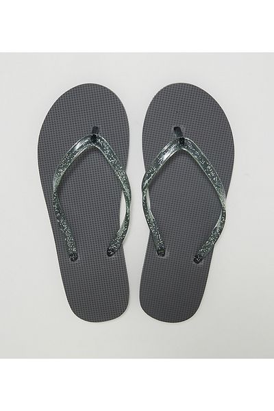 Aeropostale Women's Gray Textured Slipper
