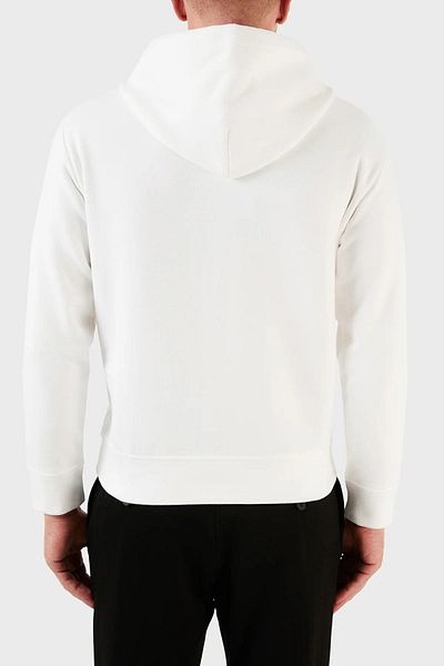 Emporio Armani Мъжки суитшърт с лого на марката, ежедневен бял, 6k1m92 1jqkz-white