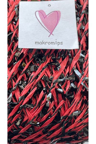 Makromİps Premium Metallic Confetti - Glittery Shiny Polyester Evening Bag and Hat Raffia (50gr/m+-5)