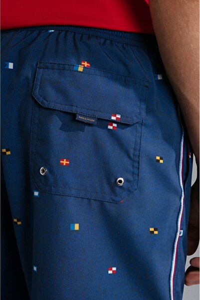 PAUL&SHARK Ανδρικό ύφασμα Quick-Dry Regular Fit Blue1 μαγιό 24415029 -N01