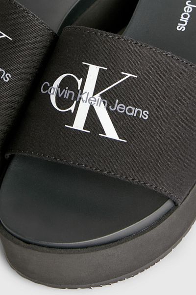 Calvin Klein Black Women's Slippers YW0YW01036BDS