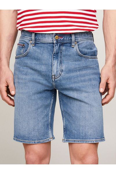 Calvin Klein Men's Regular Waisted 5 Pocket Tight Casual Navy Blue1 Shorts MW0MW35172-1BC