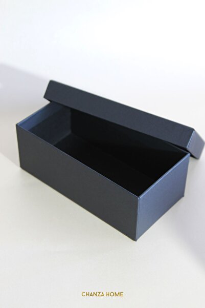 CHANZA HOME MİNİ BOY KALİTELİ SERT SİYAH HEDİYE KUTUSU ÇOK AMAÇLI KÜÇÜK BOY KUTU