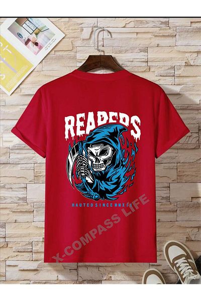 x-compass life UNISEX THSORT RAPIRS PRINTED