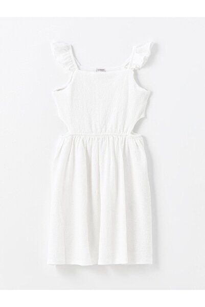 LC Waikiki Κοριτσίστικο φόρεμα με τετράγωνο λαιμό