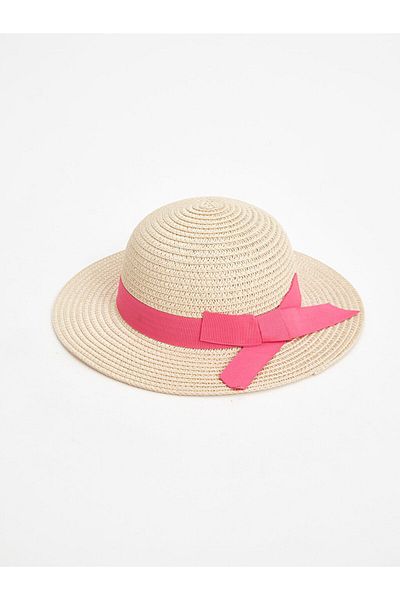 LC Waikiki IMREXGLOBAL LCW Baby Girl Straw Fedora Hat