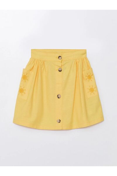 LC Waikiki LCW Kids Nakışlı Kız Çocuk Etek