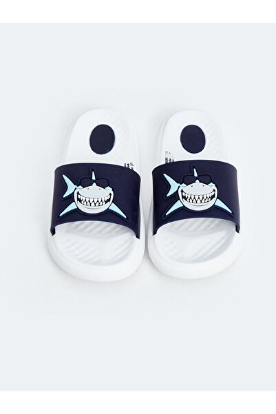 LC Waikiki Μονές ριγέ εμπριμέ αγορίστικες παντόφλες