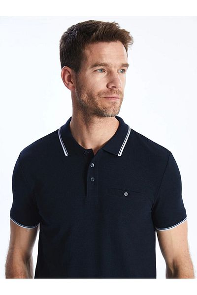 LC Waikiki LCWAIKIKI - Men's Polo Collar Short Sleeve T-Shirt