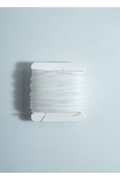 Eskişehir hobi sanat 3 Meters Waxed Snow White Necklace - 1.0 Mm Thread Bracelet Design
